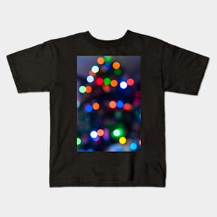 Abstract lights defocused effect Kids T-Shirt